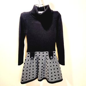 Maggie Zoe Black Girls Sweater Dress size ( 5-6 )M
